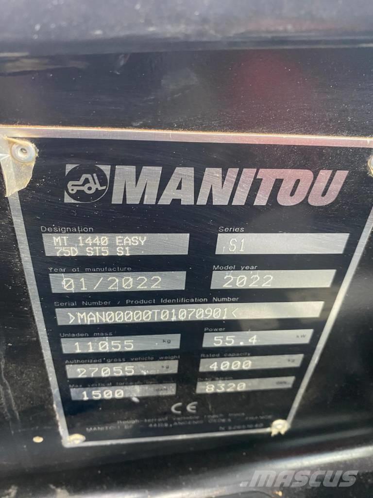 Manitou MT 1440 Manipulador telescópico