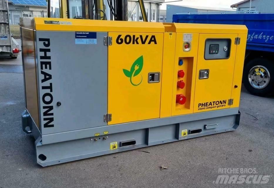  Pheatonn 60KVA Geradores Diesel