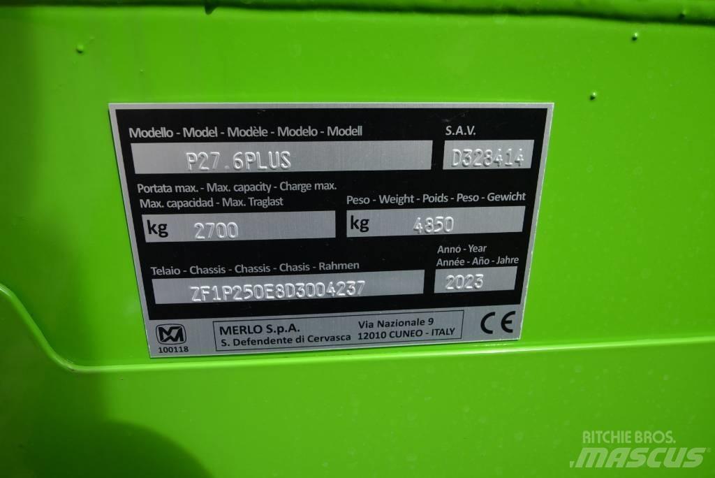 Merlo P 27.6 Plus Manipulador telescópico