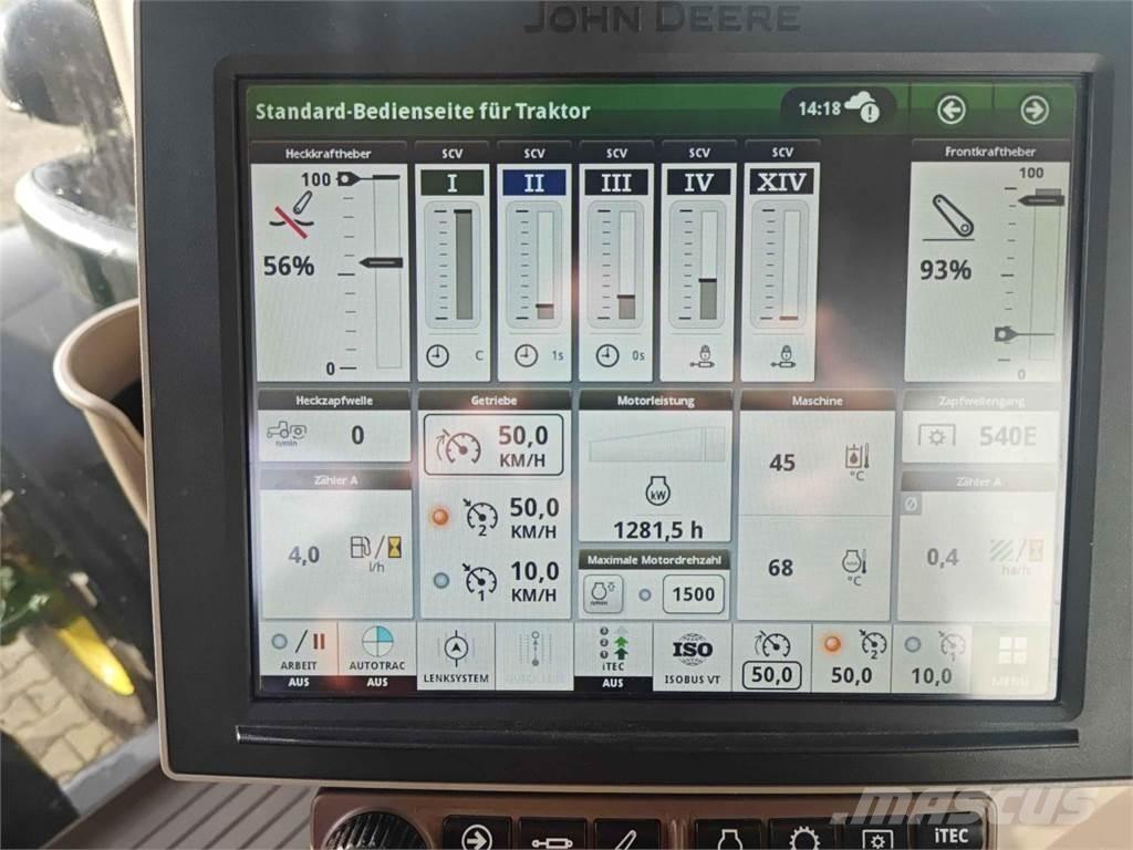 John Deere 6R 250 Tratores Agrícolas usados