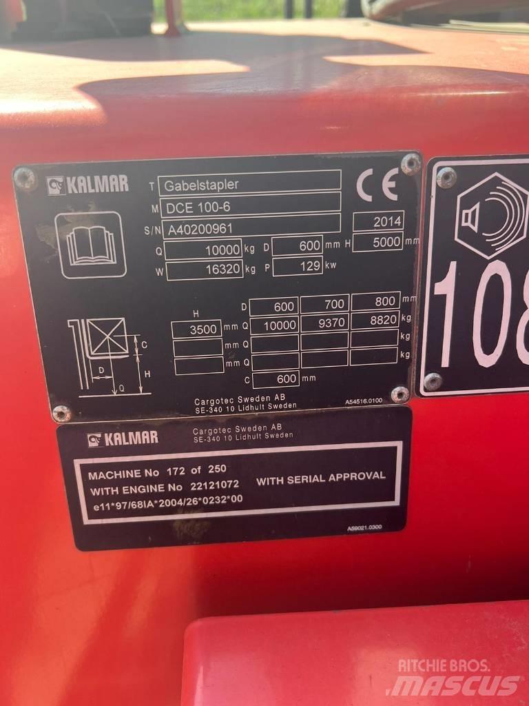 Kalmar DCE100-6 Empilhadores Diesel
