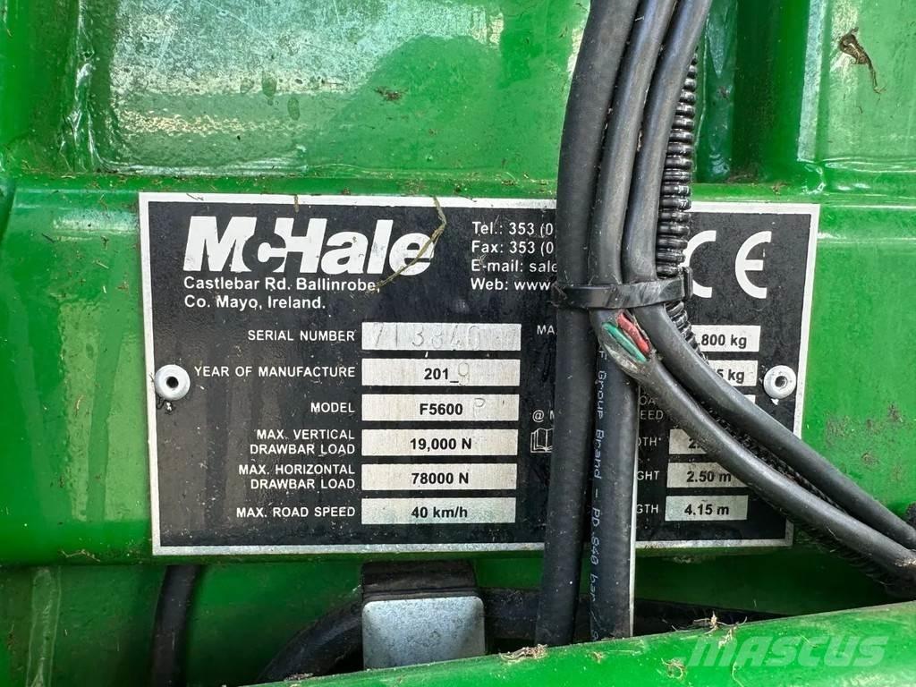 McHale F5600 plus Ceifeiras de forragem