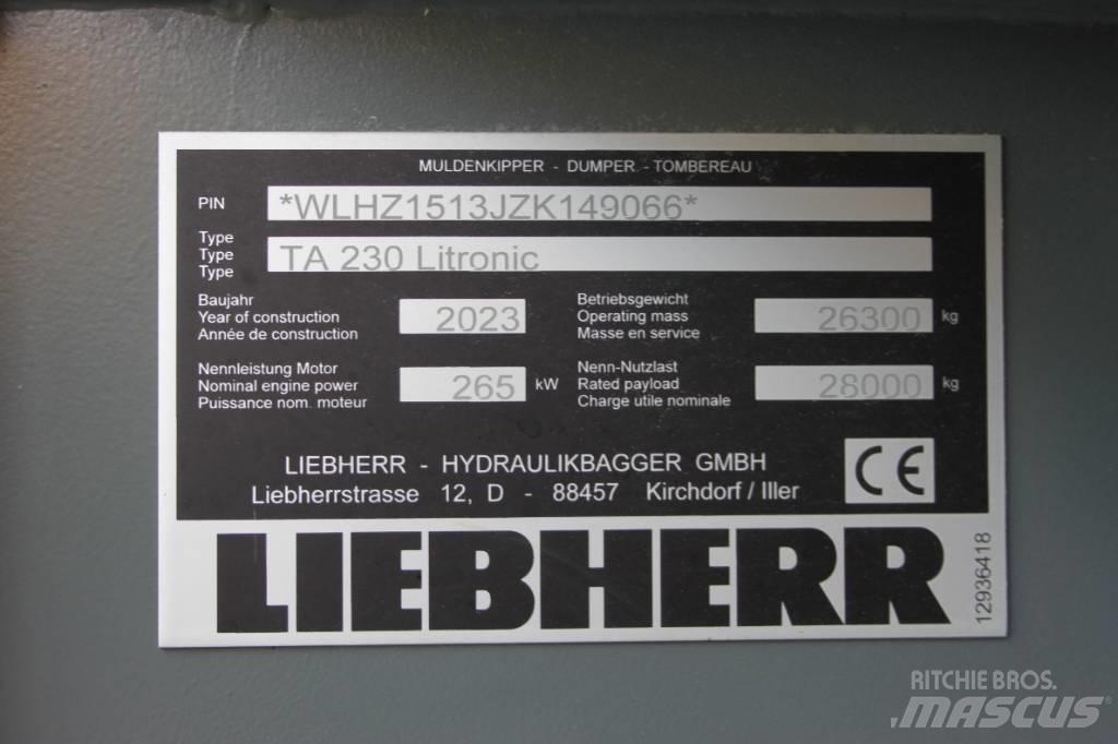 Liebherr TA 230 Caminhões articulados