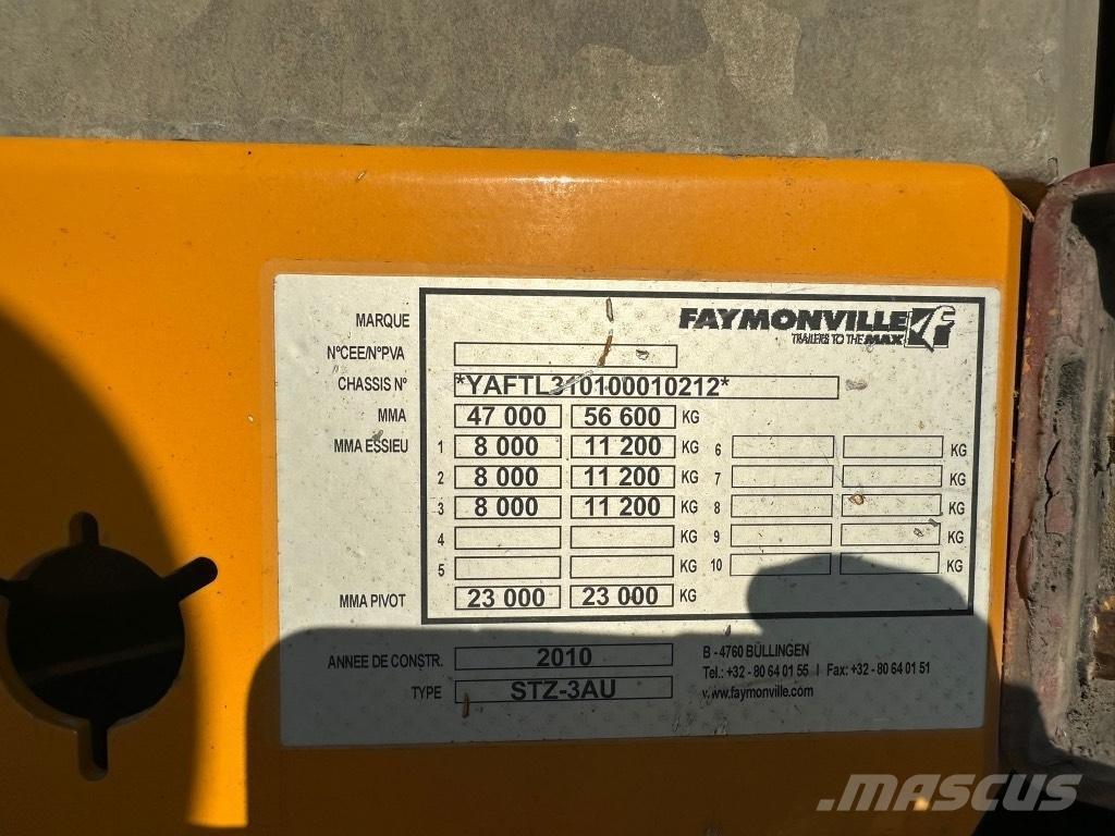 Faymonville STZ-3AU Semi Reboques Carga Baixa