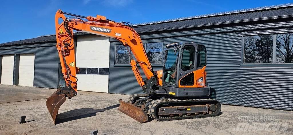 Doosan DX 85r -3 Escavadoras Midi 7t - 12t