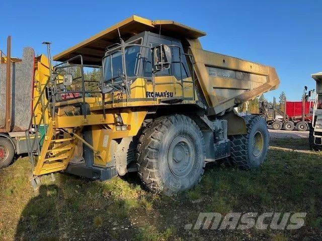 Komatsu HD 605-7EO Camiőes basculantes rígidos