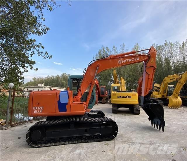 Hitachi EX120 Escavadeiras de esteiras