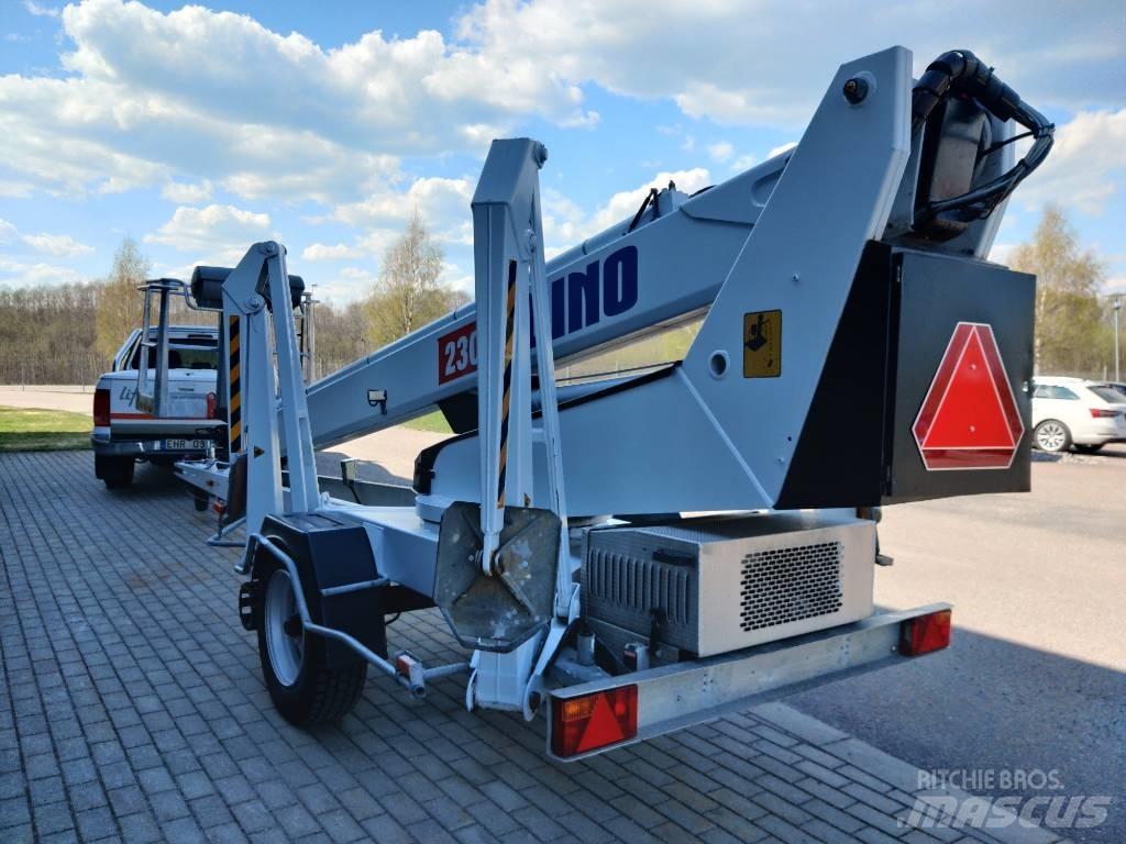 Dino 230 T Skylift Plataformas aéreas montadas em atrelados