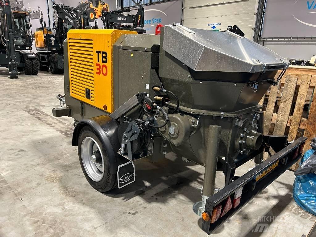 Turbosol TB30/T Bombas de betonagem