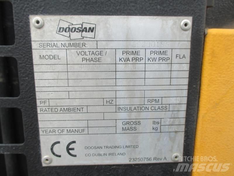 Doosan G 20 Geradores Diesel