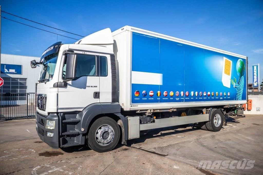 MAN TGS 18.360 LL Caminhões de caixa fechada