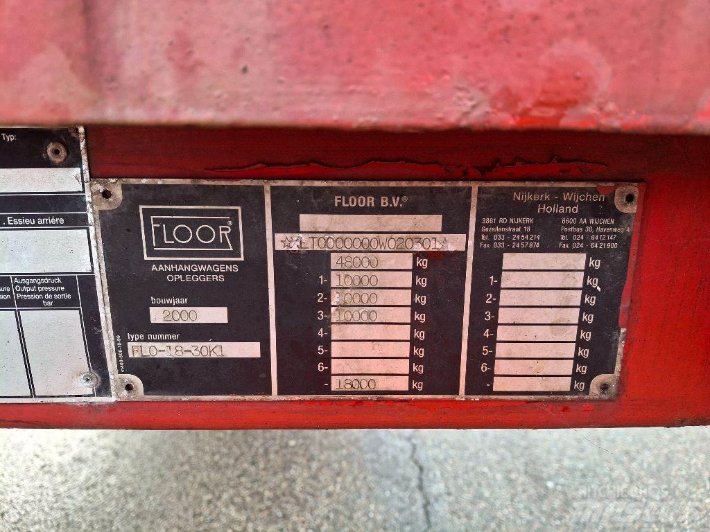 Floor FLO-18-30K1 Semi Reboques estrado/caixa aberta