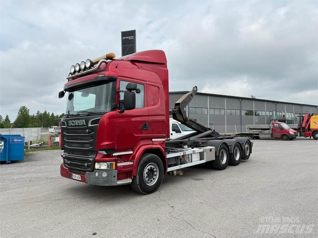 Scania R730 8x4 Camiões Ampliroll