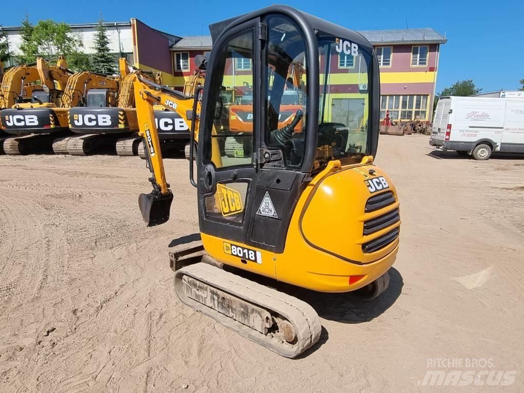 JCB 8018 Miniescavadeiras