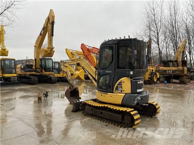 Komatsu PC35MR-2 Escavadeiras de esteiras