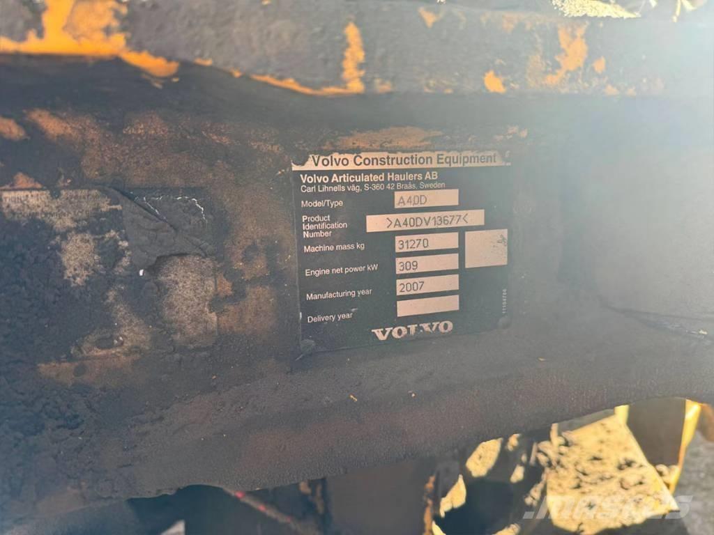Volvo A 40 D Caminhões articulados