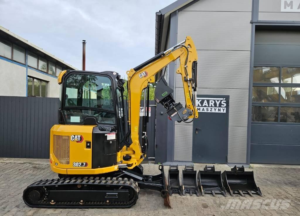 CAT 302.7 CR Miniescavadeiras