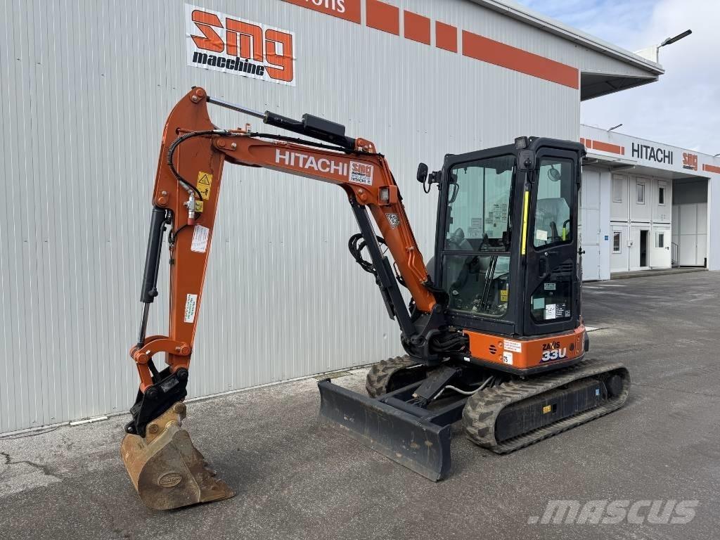 Hitachi ZX 33 U-6 Miniescavadeiras