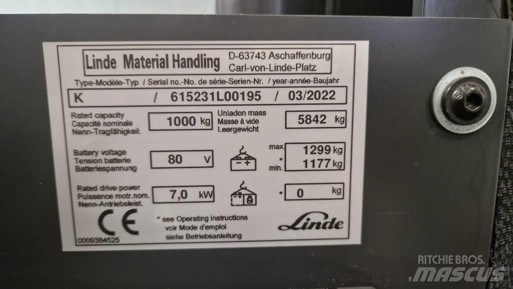 Linde K Empilhadores eléctricos