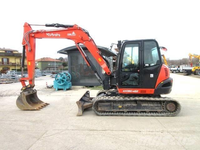 Kubota KX 080-4a2 Escavadeiras de esteiras