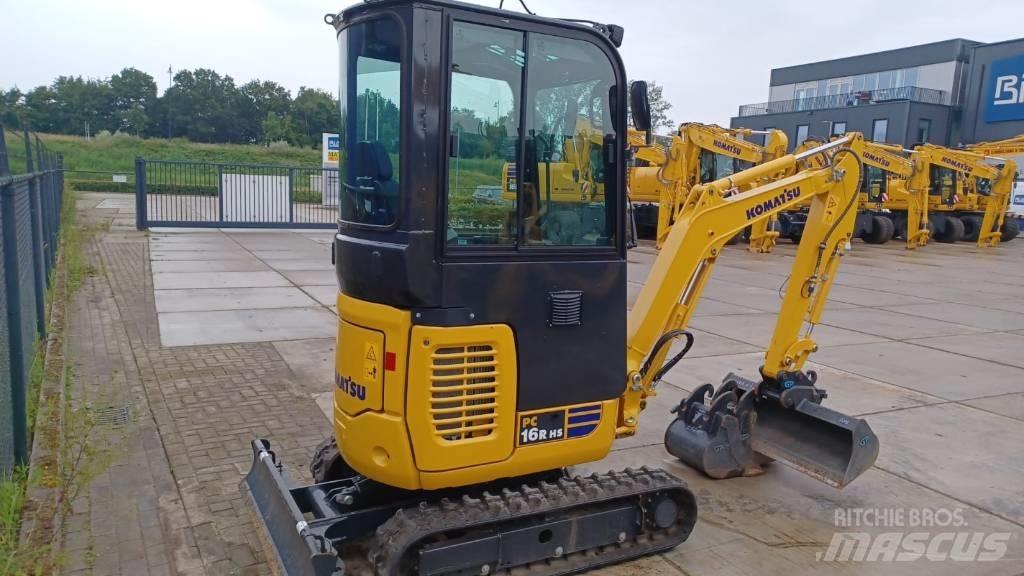 Komatsu PC16R-3HS Miniescavadeiras