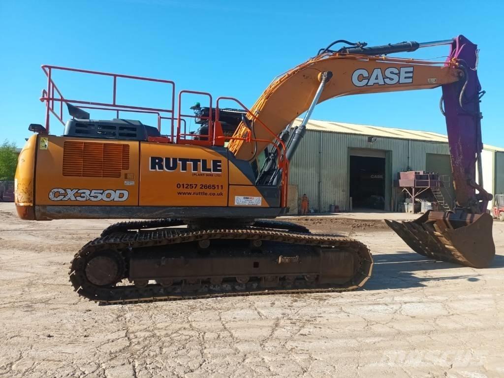 CASE CX350D Escavadeiras de esteiras