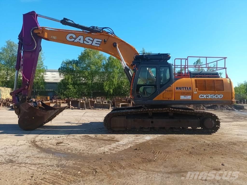 CASE CX350D Escavadeiras de esteiras