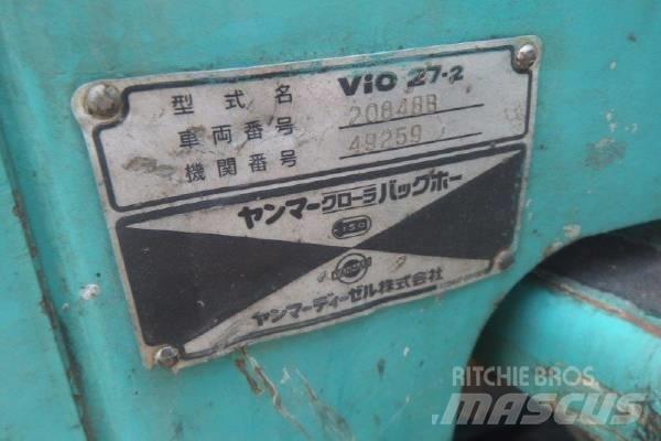 Yanmar VIO27-2 Miniescavadeiras