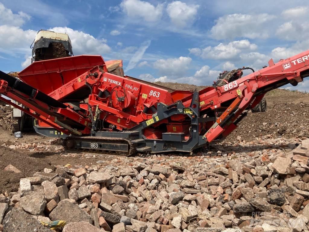 Terex Finlay 863 Crivos móveis