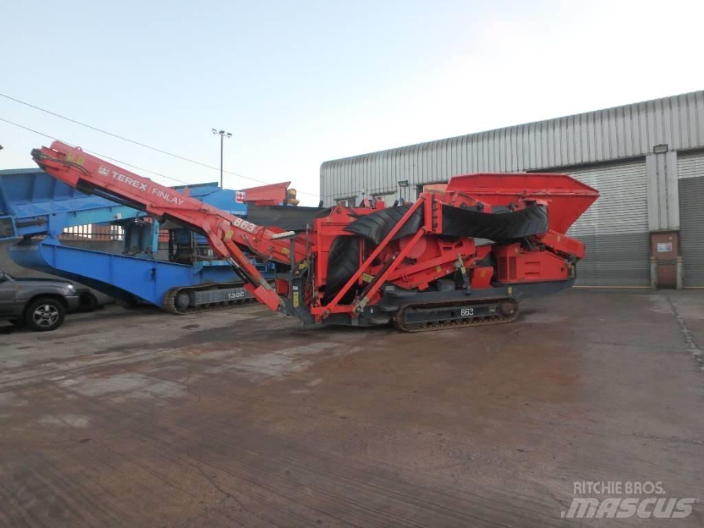 Terex Finlay 863 Crivos móveis