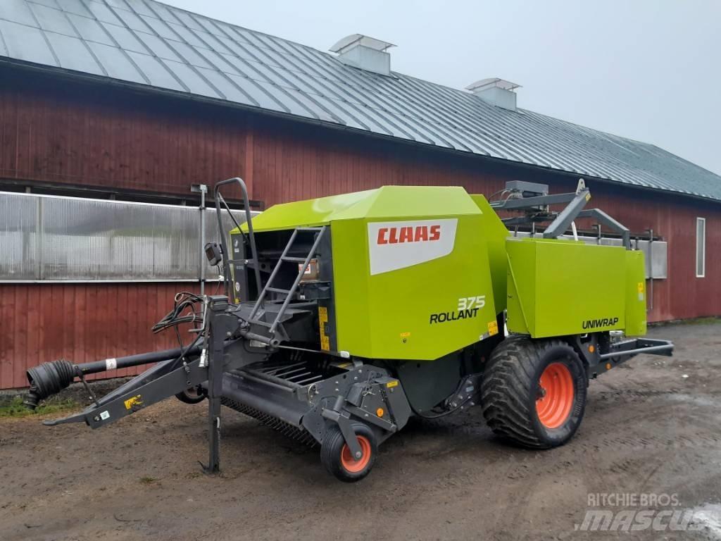 CLAAS 375 Uniwrap Enfardadeira de rolos
