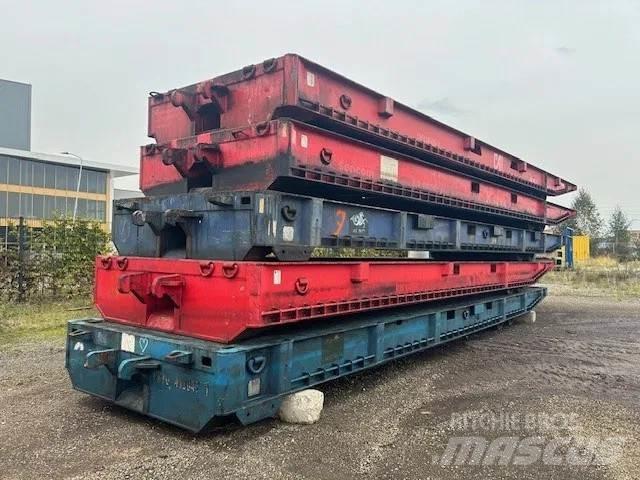 Mafi 100 Ton Semi Reboques Carga Baixa