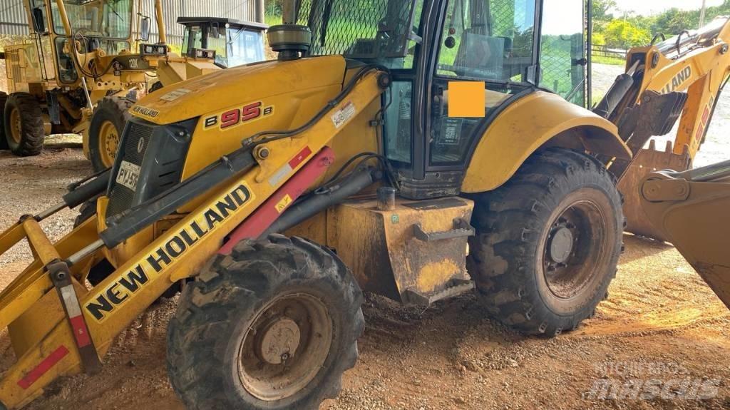 New Holland B 95 B Retroescavadeiras