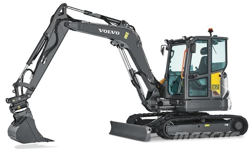 Volvo ECR58F NY/NEW Miniescavadeiras