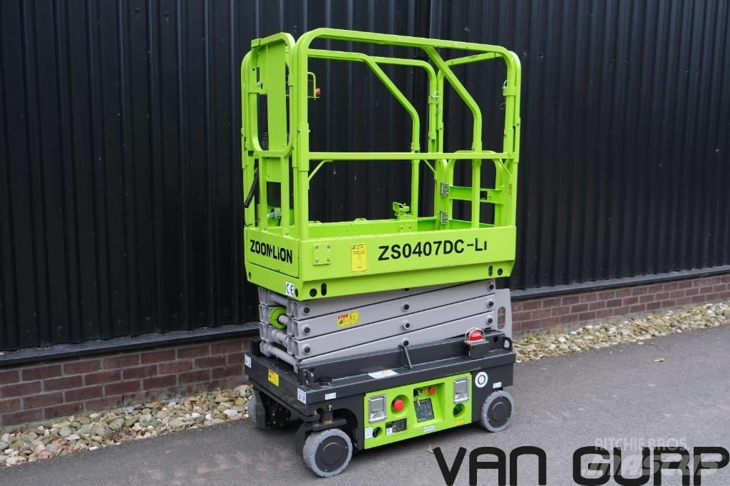 Zoomlion ZS0407DC-Li Elevadores de tesoura