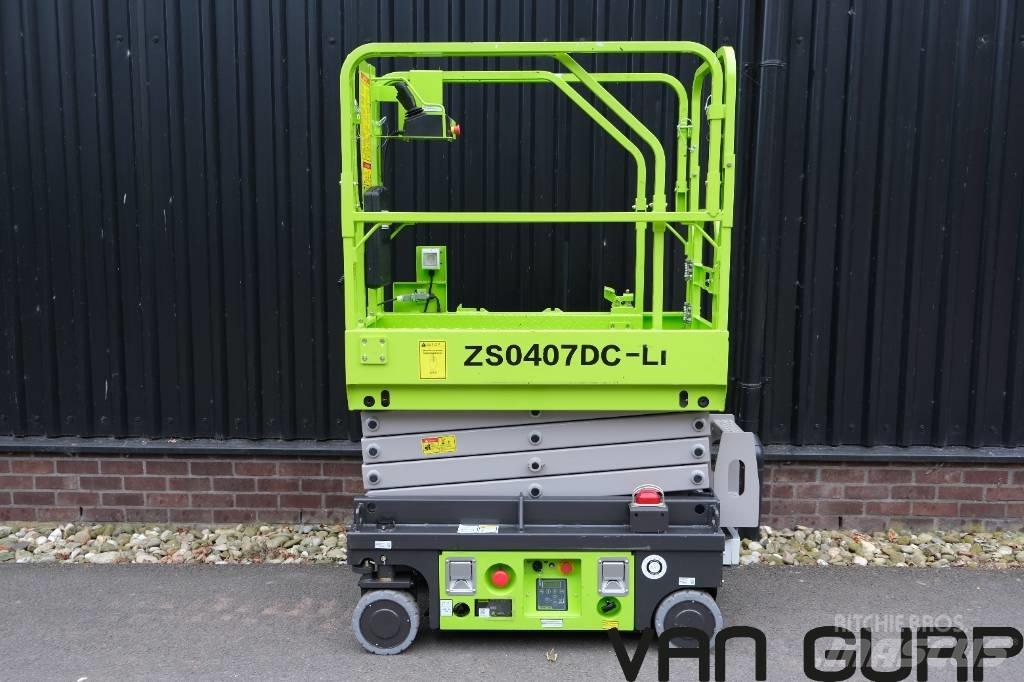 Zoomlion ZS0407DC-Li Elevadores de tesoura