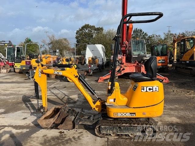 JCB 8008 CTS Miniescavadeiras