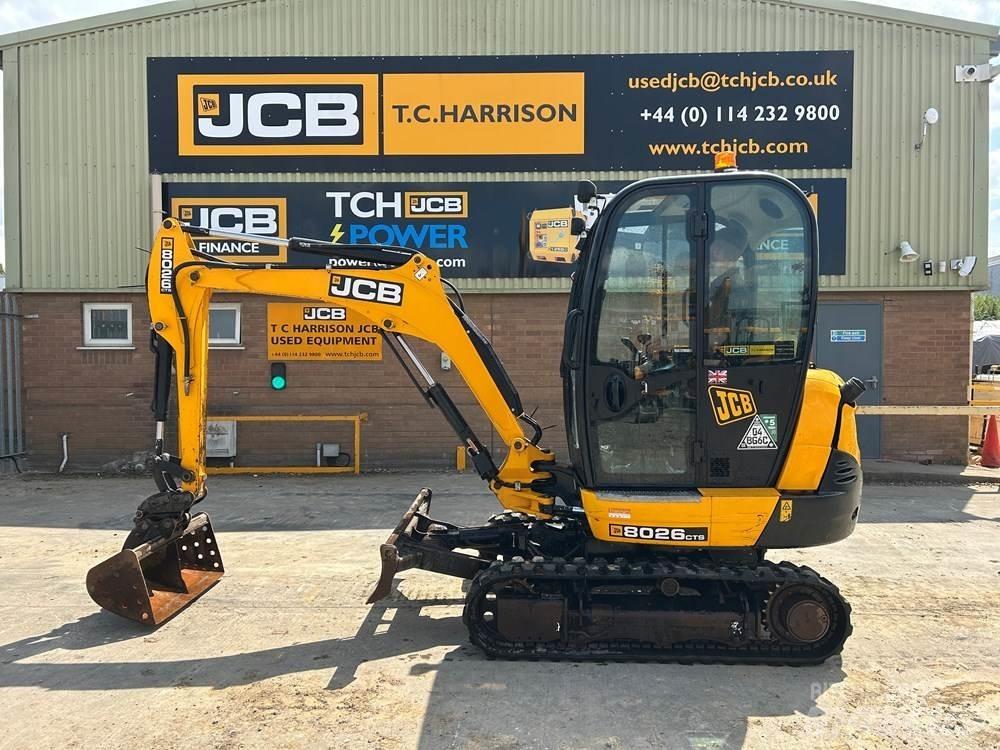 JCB 8026 CTS Miniescavadeiras