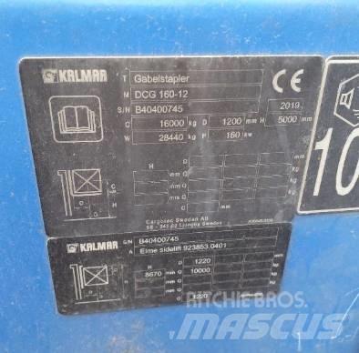 Kalmar DCG1700-12, Manuseadores de contentores