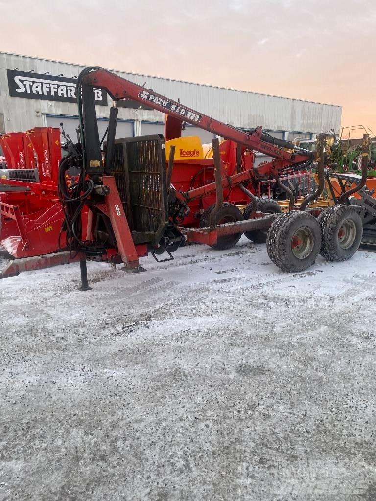Patu 510 Skogsvagn Outros reboques agricolas