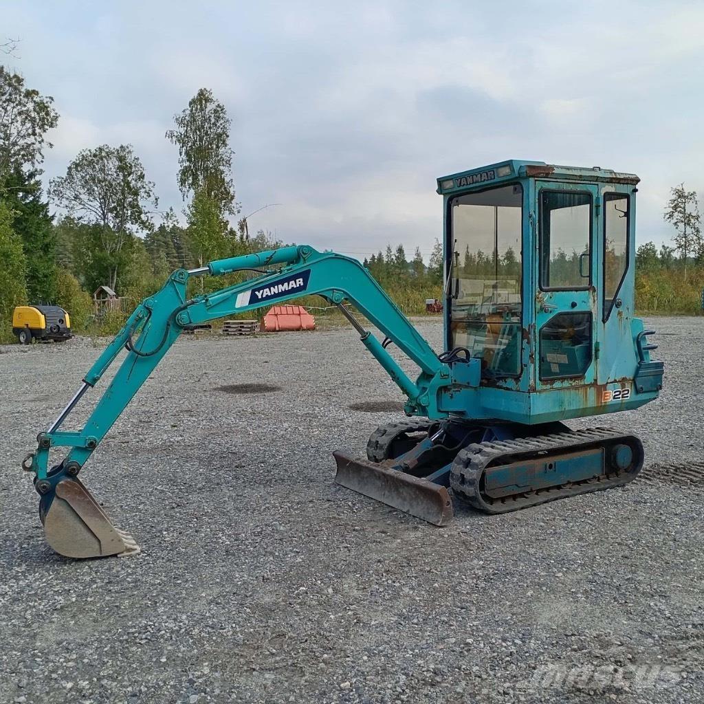 Yanmar B 22 Miniescavadeiras