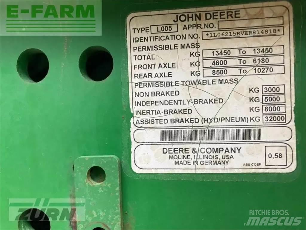 John Deere 6215r Tratores Agrícolas usados
