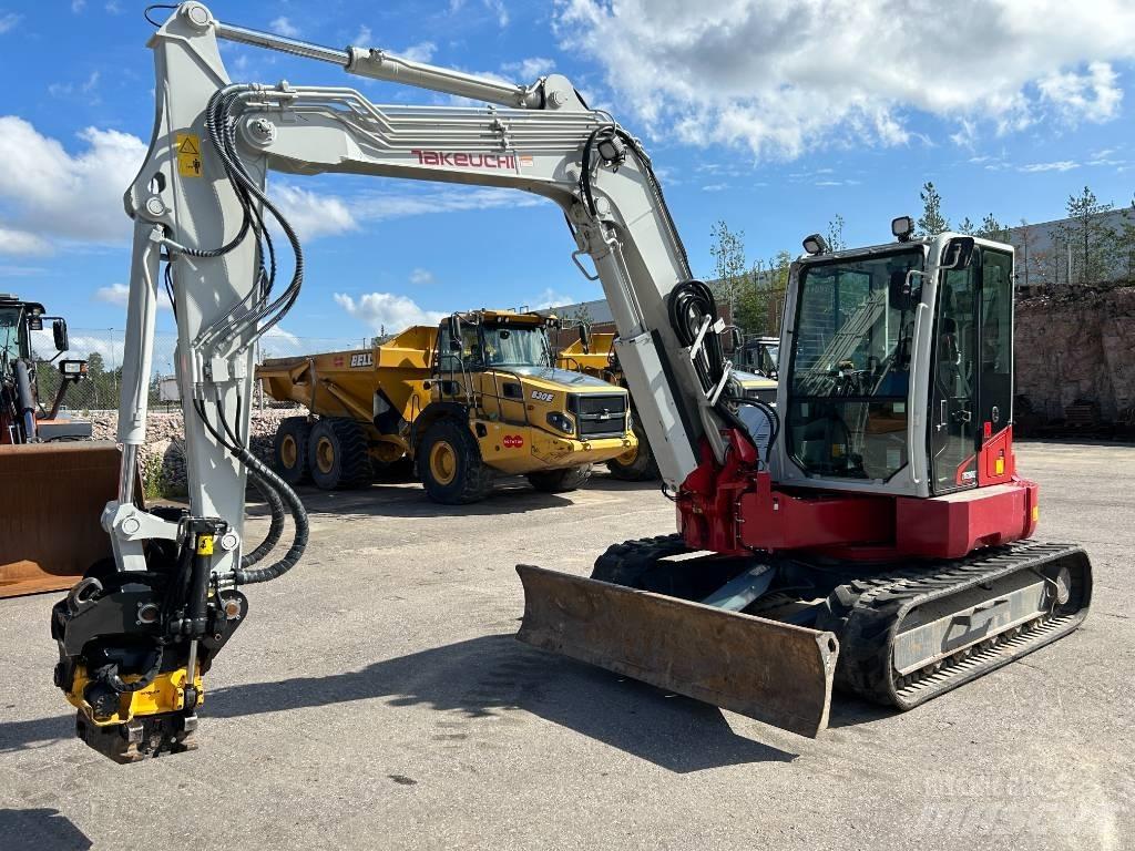Takeuchi TB280FR Escavadoras Midi 7t - 12t