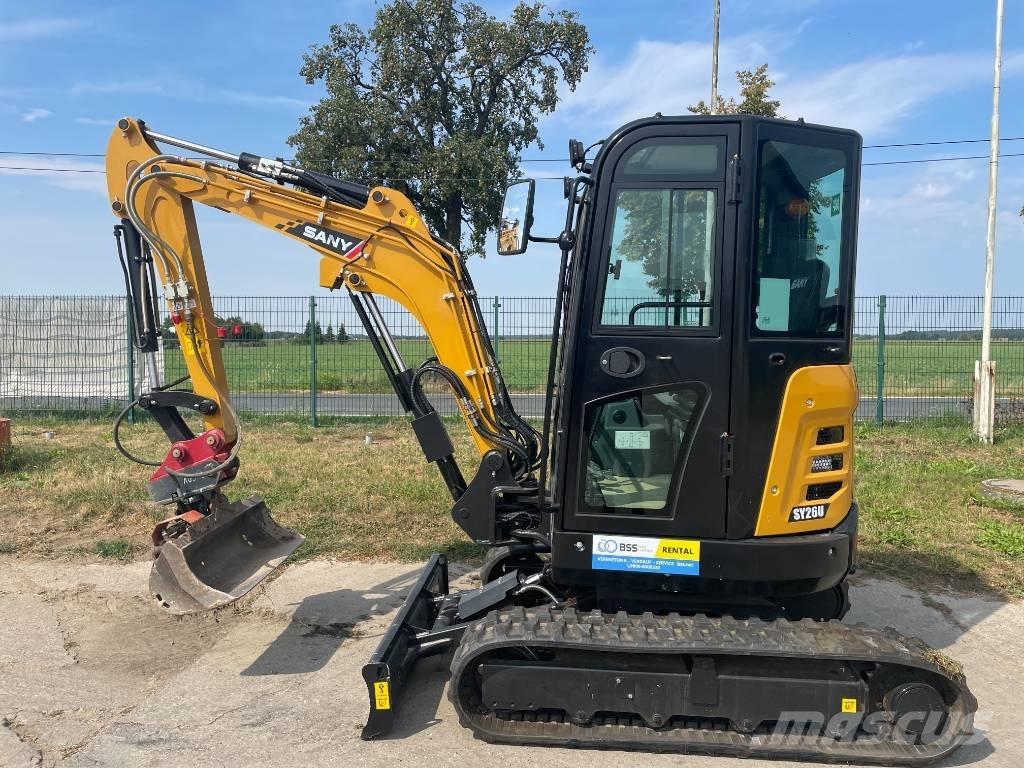 Sany SY 26 U Miniescavadeiras