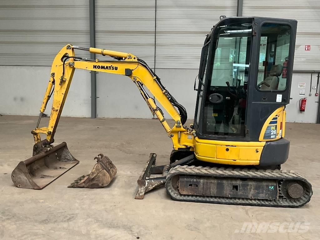 Komatsu PC 26 MR-3 Miniescavadeiras