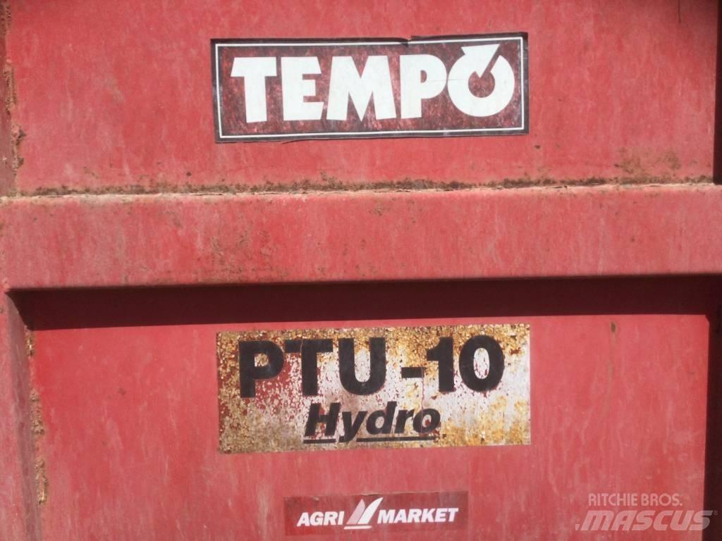 Tempo PTU-10 Hydro Espalhadores de estrume