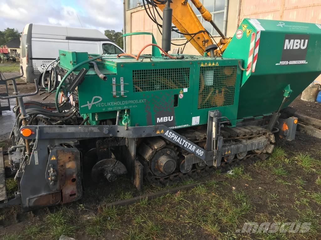 MBU 400 Espalhadoras de asfalto