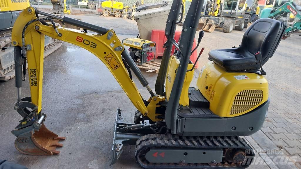 Wacker Neuson 803 Escavadeiras de esteiras