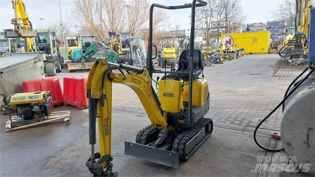 Wacker Neuson 803 Escavadeiras de esteiras