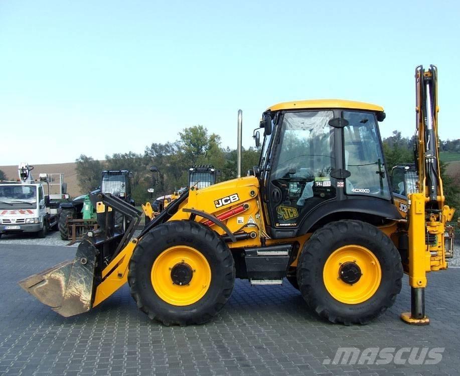 JCB 4 CX Retroescavadeiras